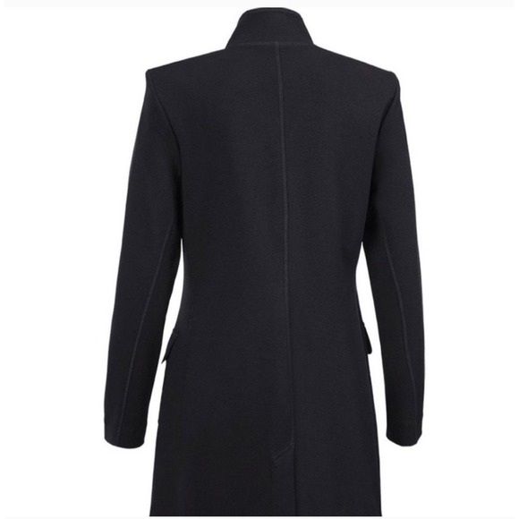 Cabi Black Maestro Long Coat Size Medium - Picture 5 of 10